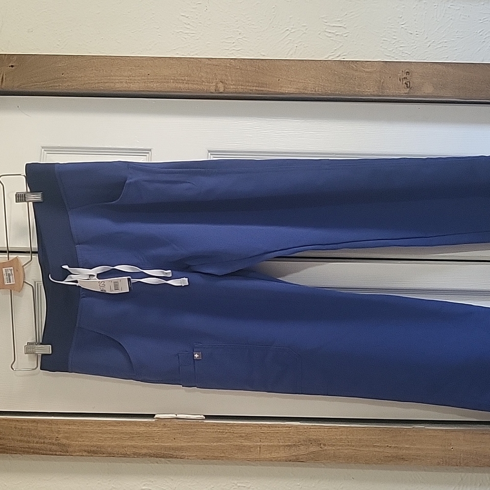 Figs Kade Cargo Pants Denim Blue Small